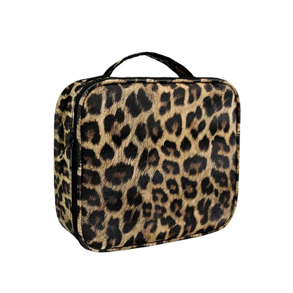 Levoire | Grand Sac De Voyage Pour Cosmetics motif léopard