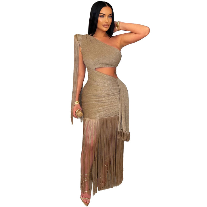 Levoire | Robe Maxi D'Été Fluide Couleur de l'image