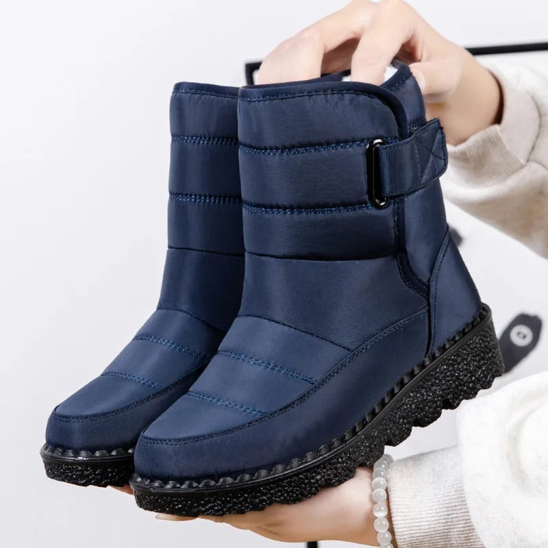 Levoire | Bottes D'Hiver Imperméables Four Femmes Bleu