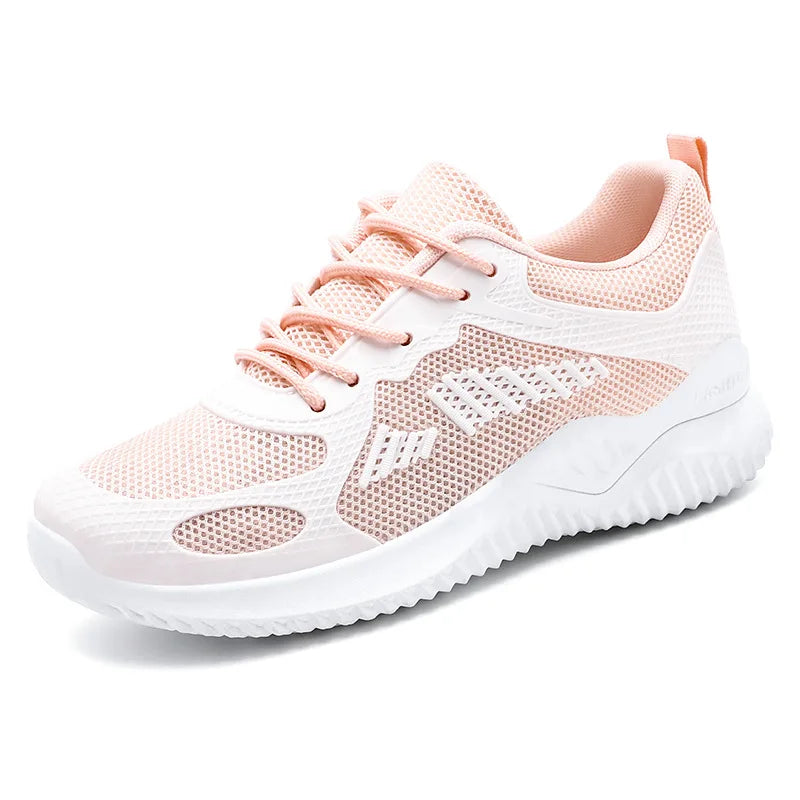 Levoire | Baskets Sportives À Lacets Pour Femmes Rosa