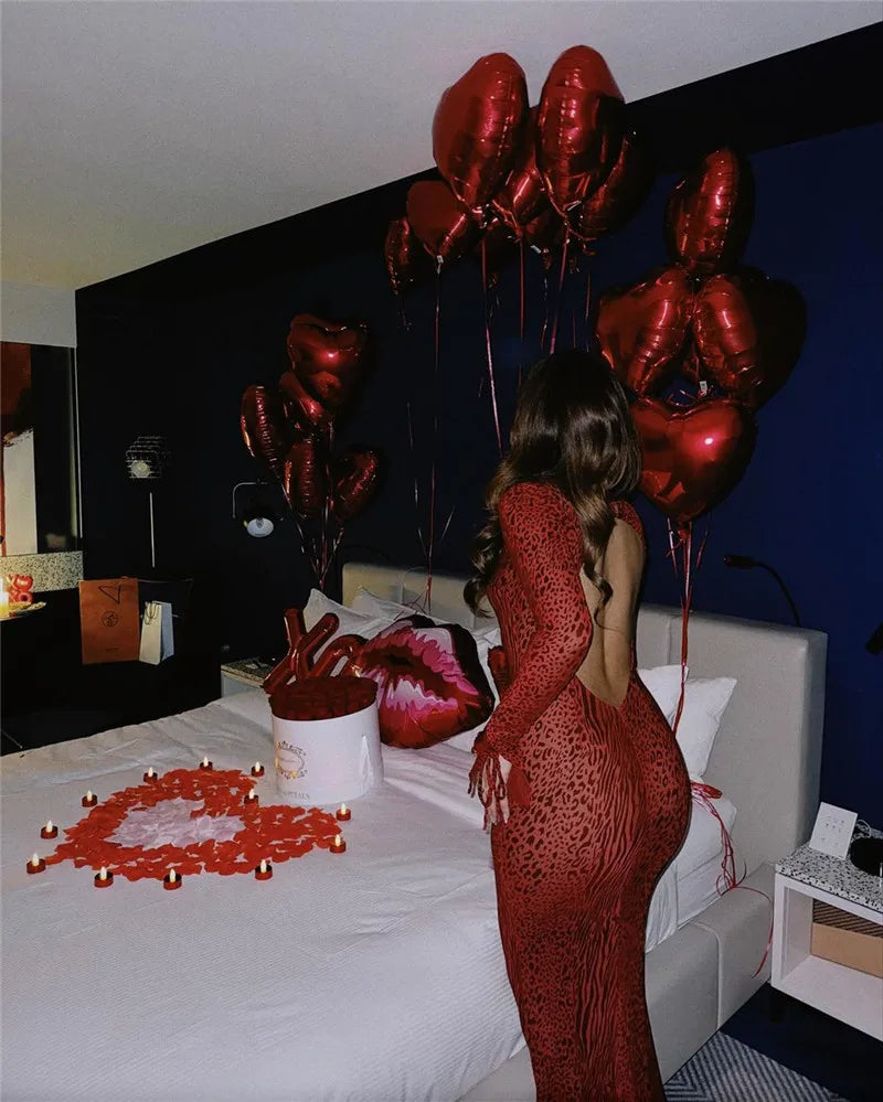 Levoire | Imprimé Léopard-Zèbre-Médium-Avec Capuche-Maxi Robe