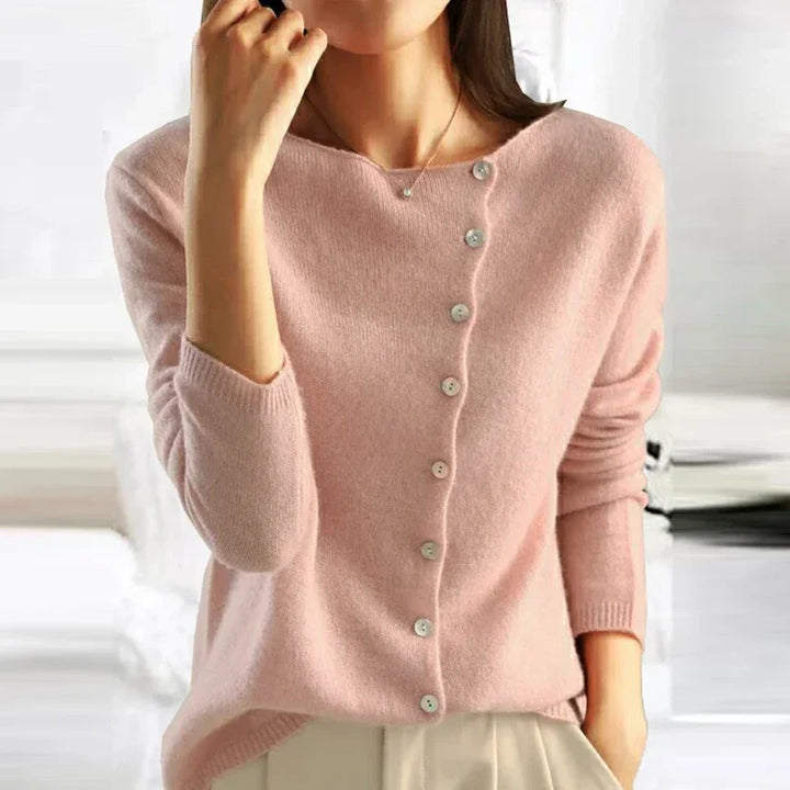 Levoire | Chemise À Boutons Asymétriques Rosa