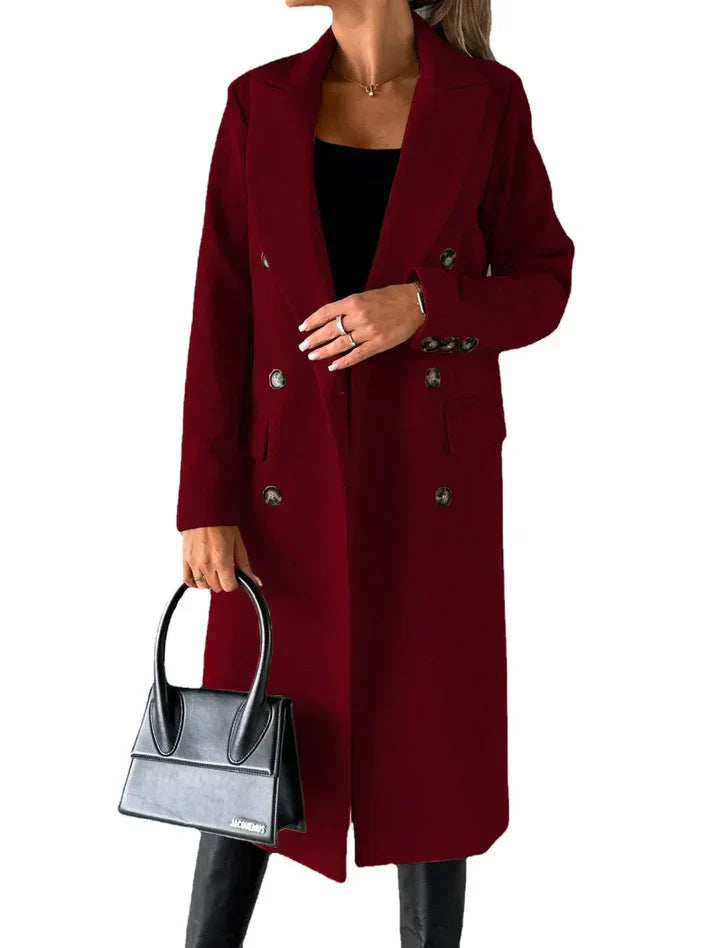 Levoire | Manteau Long Plus Élégant Rot