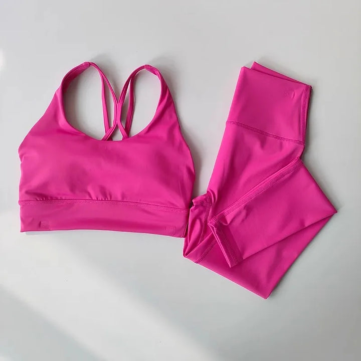 Levoire | Ensemble Yoga 2 Pièces Rose