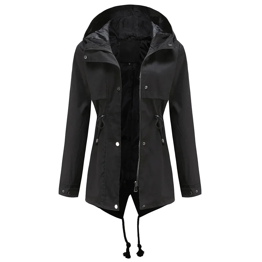Levoire | Manteau imperméable pour l'automne Noir