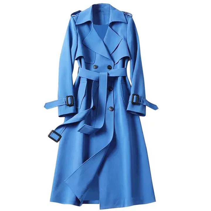 Levoire | Chic manteau plus long Bleu