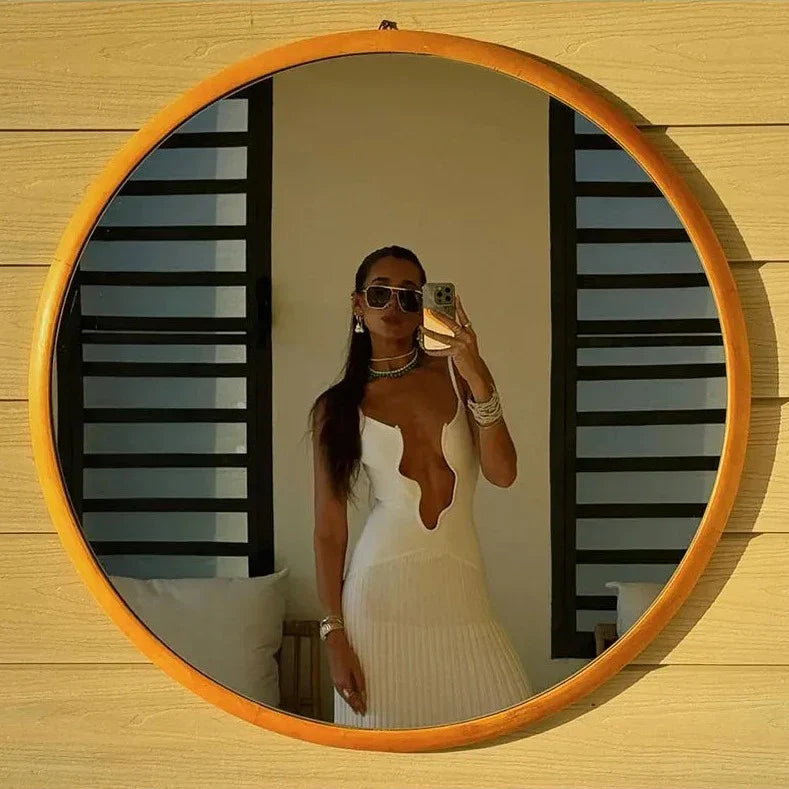 Levoire | Ouvert Robe Maxi À Col V Sans Manches