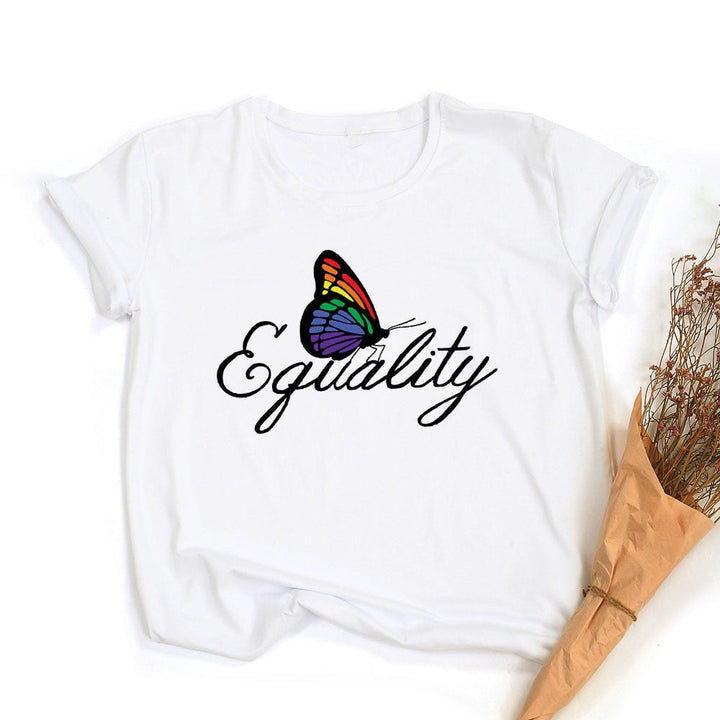 Levoire | Love Equality T-Shirt Graphique Arc-En-Ciel Lgbt Fierté Rétro Été Conception 16