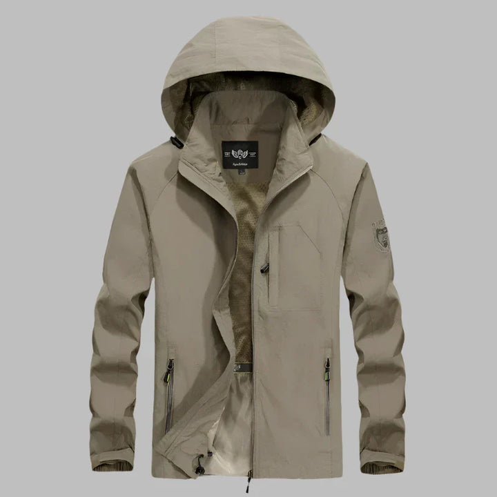 Levoire | Veste En Fleece Pour Hommes Khaki