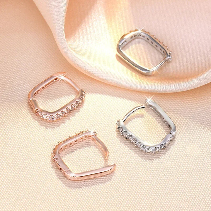 Levoire | Créoles En Argent Et Cristal