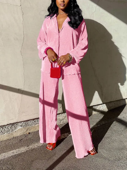 Levoire | Ensemble Décontracté 2 Pièces Pour Femmes Rose