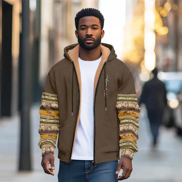 Levoire | Sweat À Capuche Western Braun