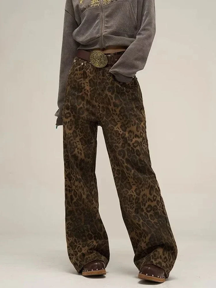 Levoire | Pantalon léopard Leopardi