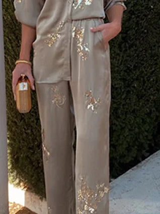 Levoire | Ensemble Élégant Pour Femmes - Gris