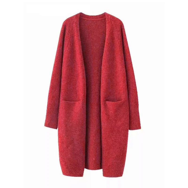 Levoire | Pull En Tricot Confortable Avec Poches Rot Universel