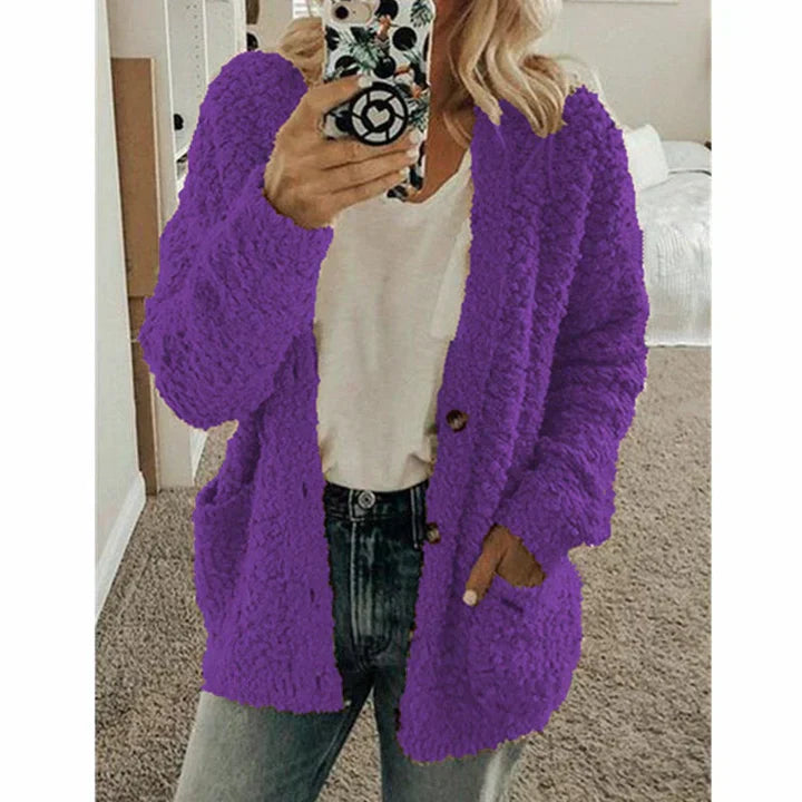 Levoire | Manteau D'Hiver Classique Et Pratique Purppura