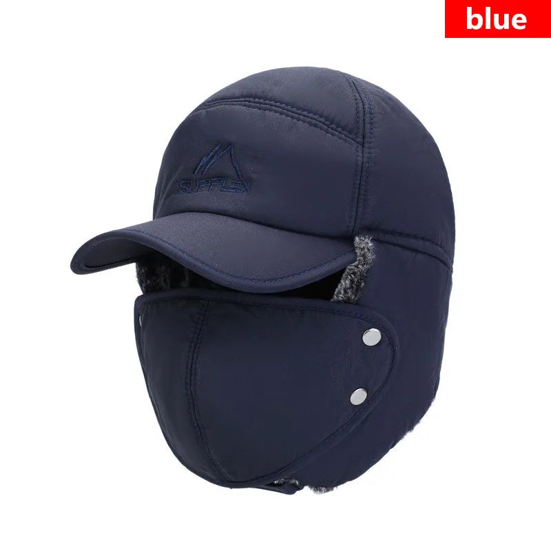 Levoire | De Baseball D'Hiver 2025 Avec Fausse Fourrure Un Ensemble Bleu