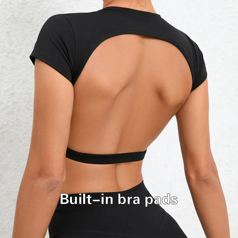 Levoire | Tops De Sport Respirants Coussin de poitrine noir