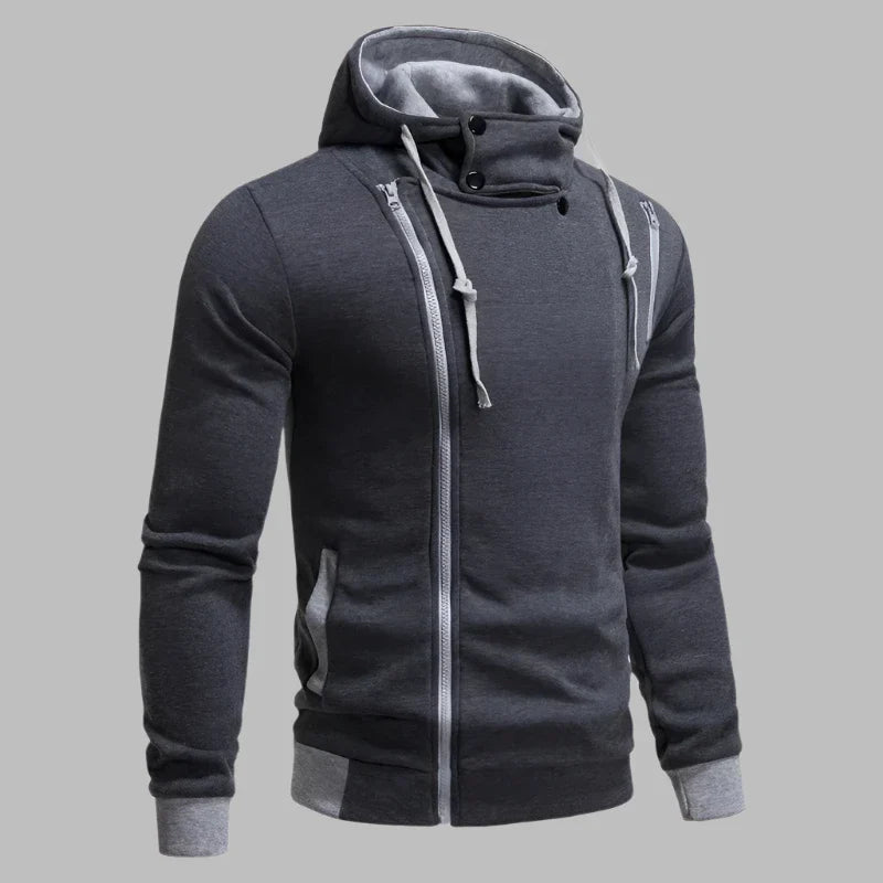 Levoire | Sweat À Capuche Stylé Pour Hommes Avec Fermeture Éclair