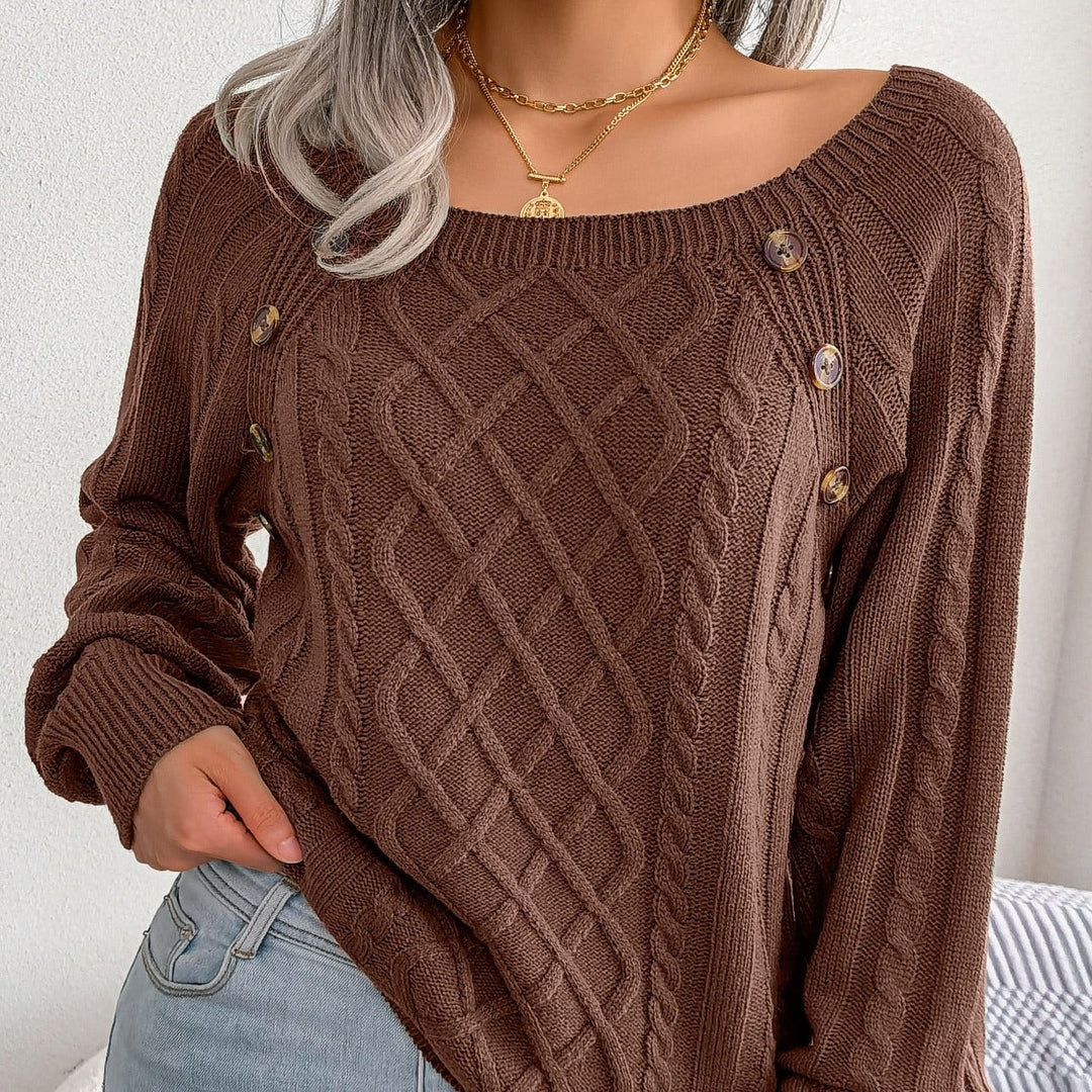 Levoire | Pull-over pour femmes Braun