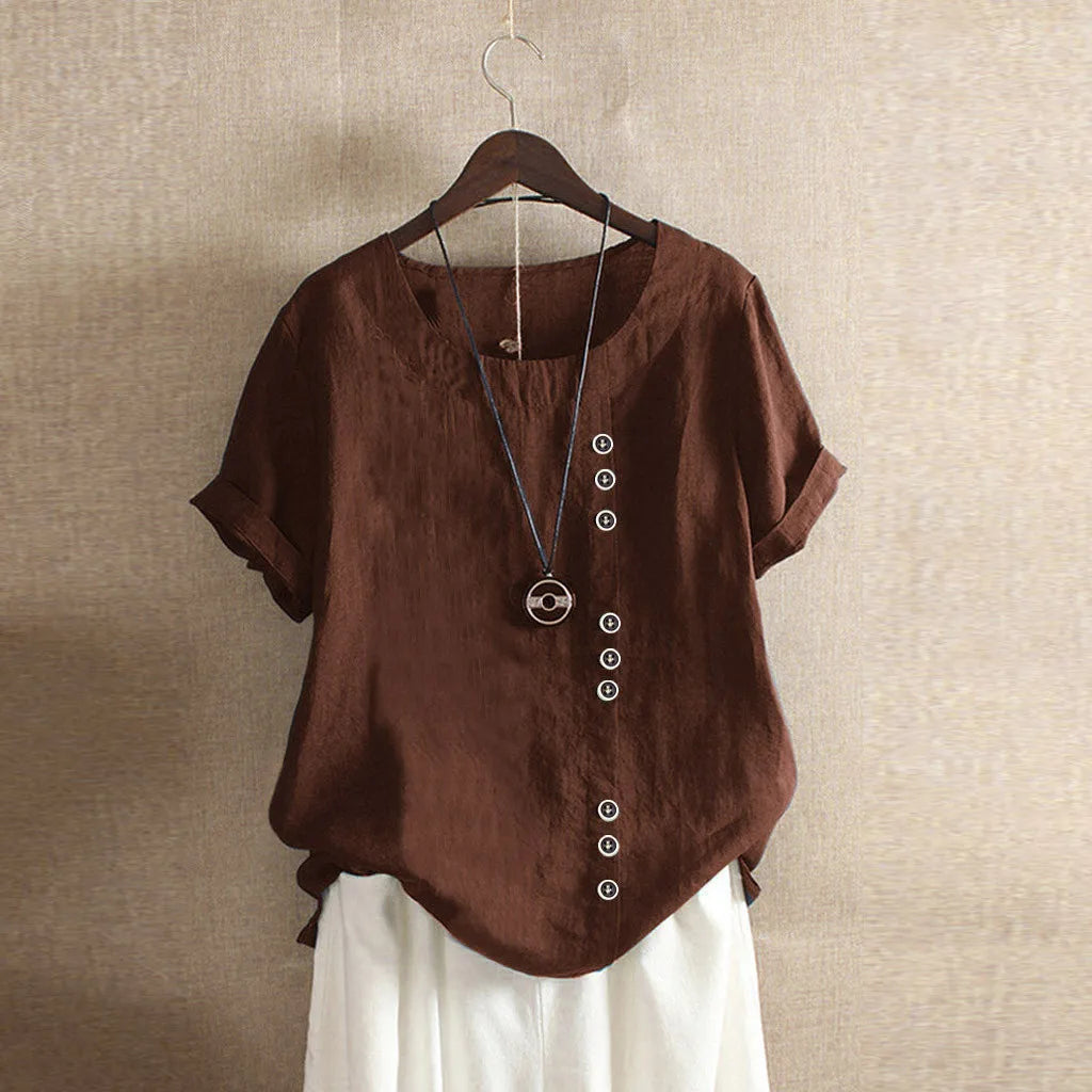 Levoire | Chemise En Lin À Manches Courtes