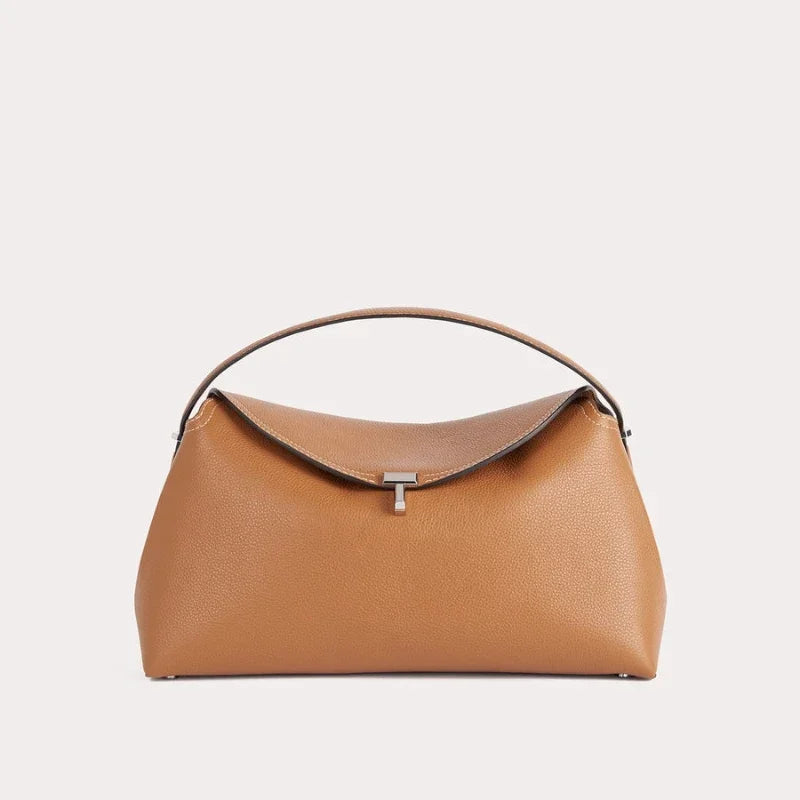 Levoire | Cuirkorn T-Lock Sac Braun 35cm 18cm 12cm