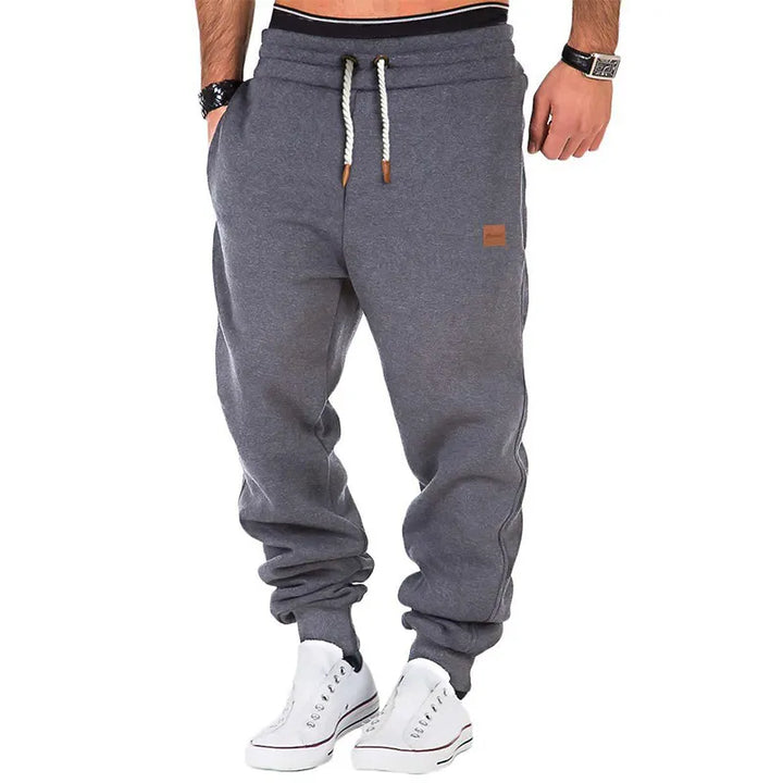 Levoire | Pantalons De Course Confortables Pour Hommes Gris foncé