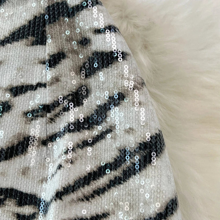 Levoire | Jupe En Simili Cuir Imprimé Léopard Pour Un Look Sauvage Et Moderne
