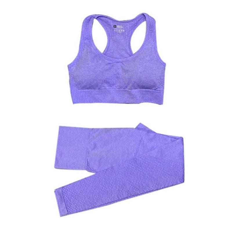 Levoire | Vêtements De Sport Complets Avec Leggings Lila