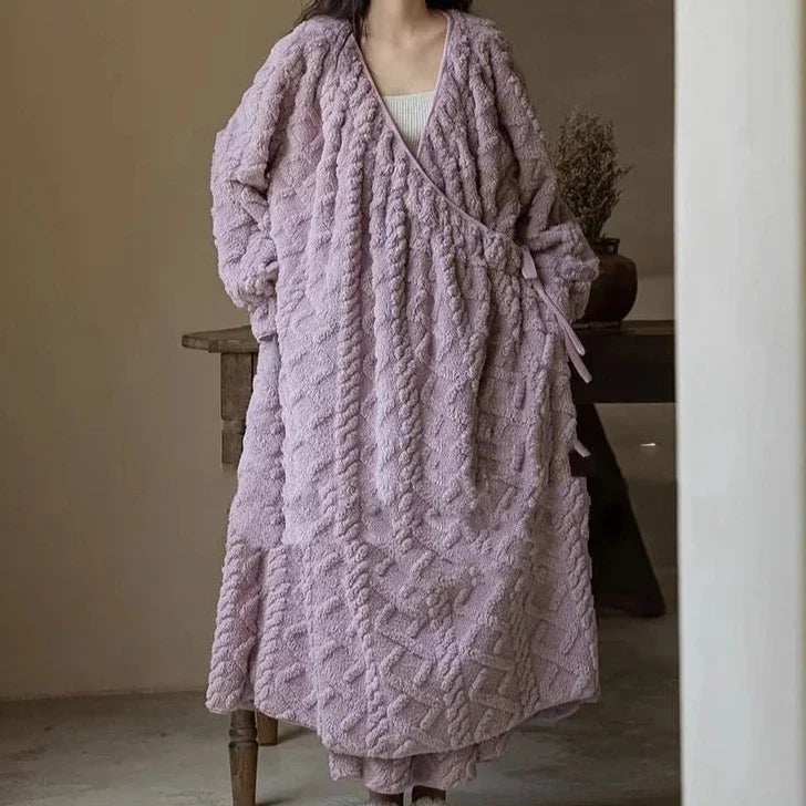 Levoire | Long Veste De Bain Chaud