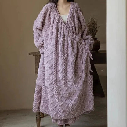 Levoire | Long Veste De Bain Chaud