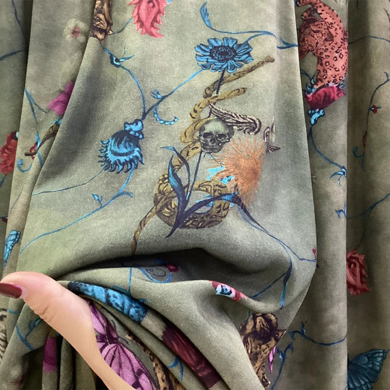 Levoire | Jupe Maxi Élégante À Motifs Floraux