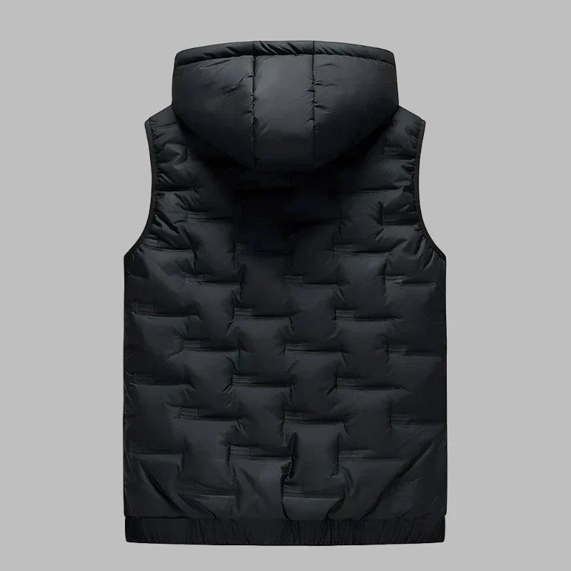 Levoire | Veste Intermédiaire Ultralégère Matelassée Avec Capuche Pour Hommes