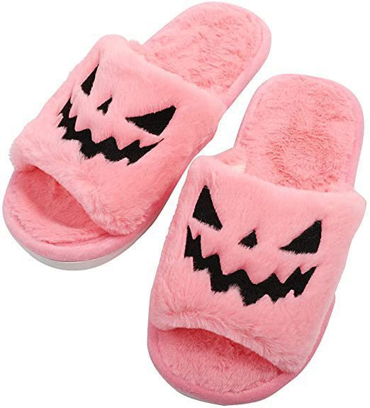 Levoire | Chaussons D'Halloween Pour Femmes Rose
