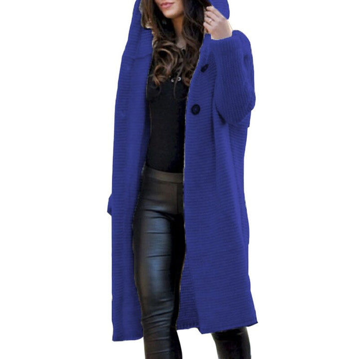 Levoire Cardigan à capuche | Magnifique cardigan au style! Bleu foncé