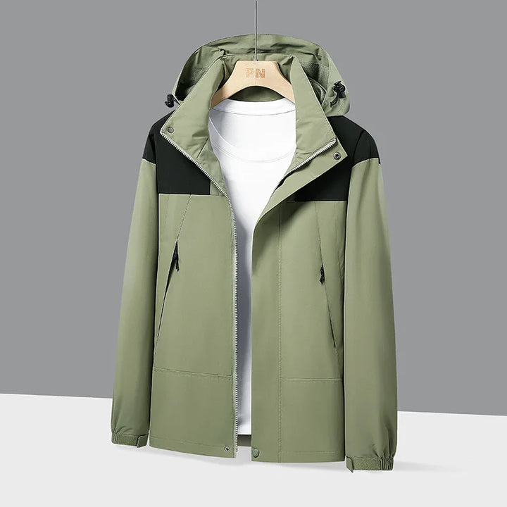 Levoire | Veste De Randonnée Légère Et Imperméable Pour Hommes Pour Des Aventures En Plein Air Vert