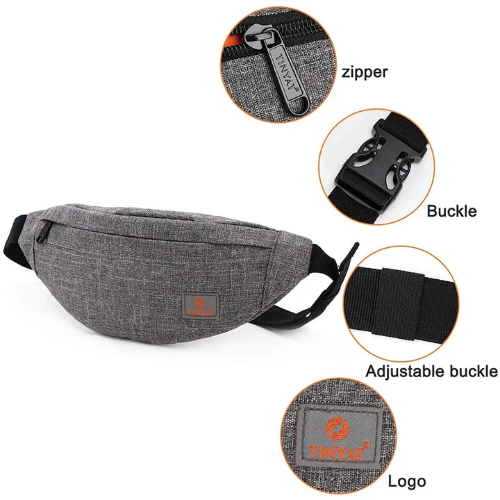 Levoire | Sac À Dos De Voyage Imperméable Et Sportif Avec Poche De Hanche