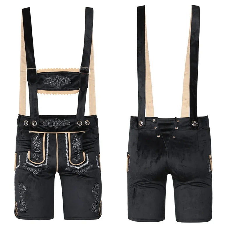 Levoire | Lederhosen Oktoberfest Vêtement Pour Hommes Gris