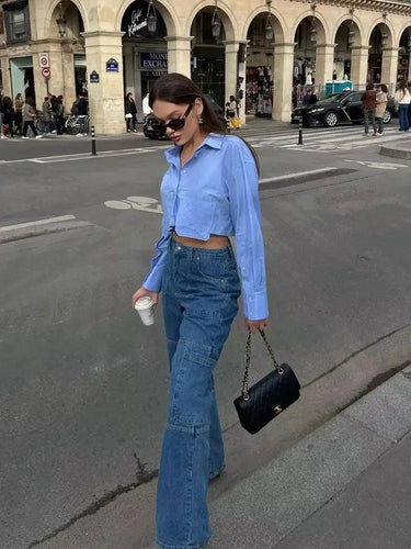 Levoire | Chemisier À Manches Longues Pour Femmes Élégante Blouse À Boutons