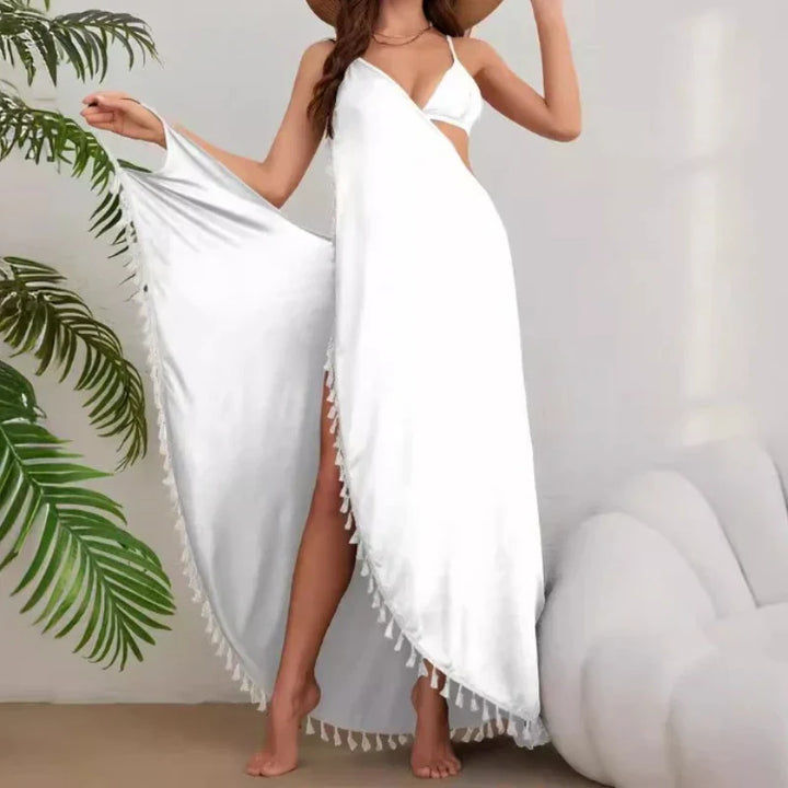 Levoire | Robe D'Été Dos Nu Avec Fente