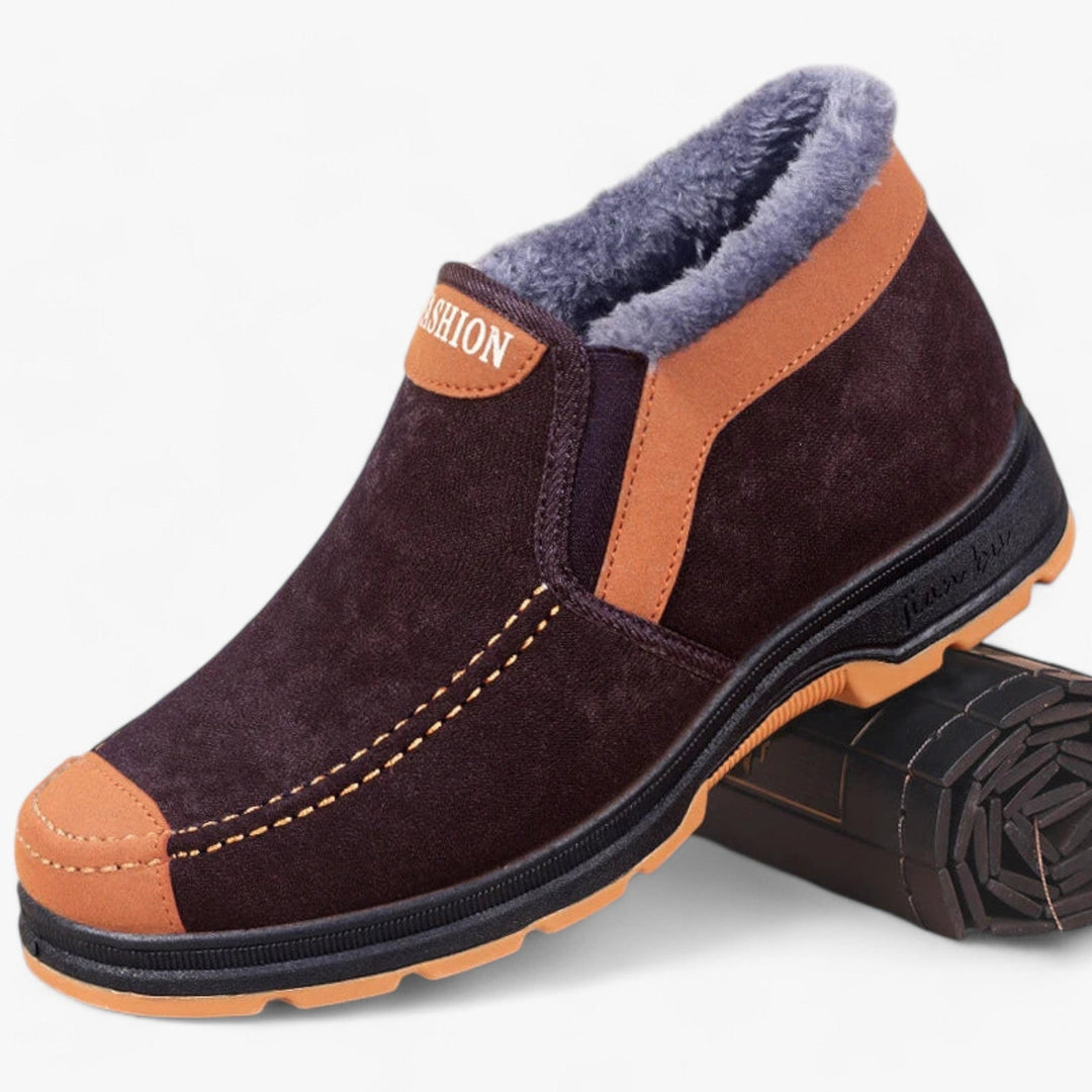 Levoire | Chaussons De Cheville Isolés Et Antidérapants Braun