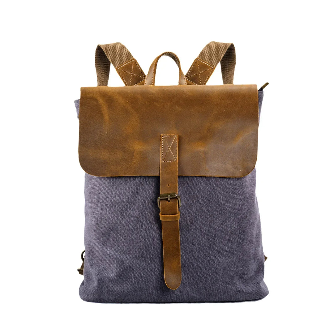 Levoire | Sac Bandoulière Élégant En Toile, Convertible Gris foncé