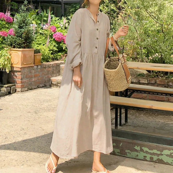 Levoire | Robe Chemise Élégante Avec Une Coupe Aérienne