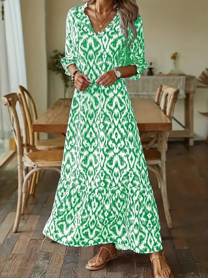Levoire | Robe maxi femme Vert