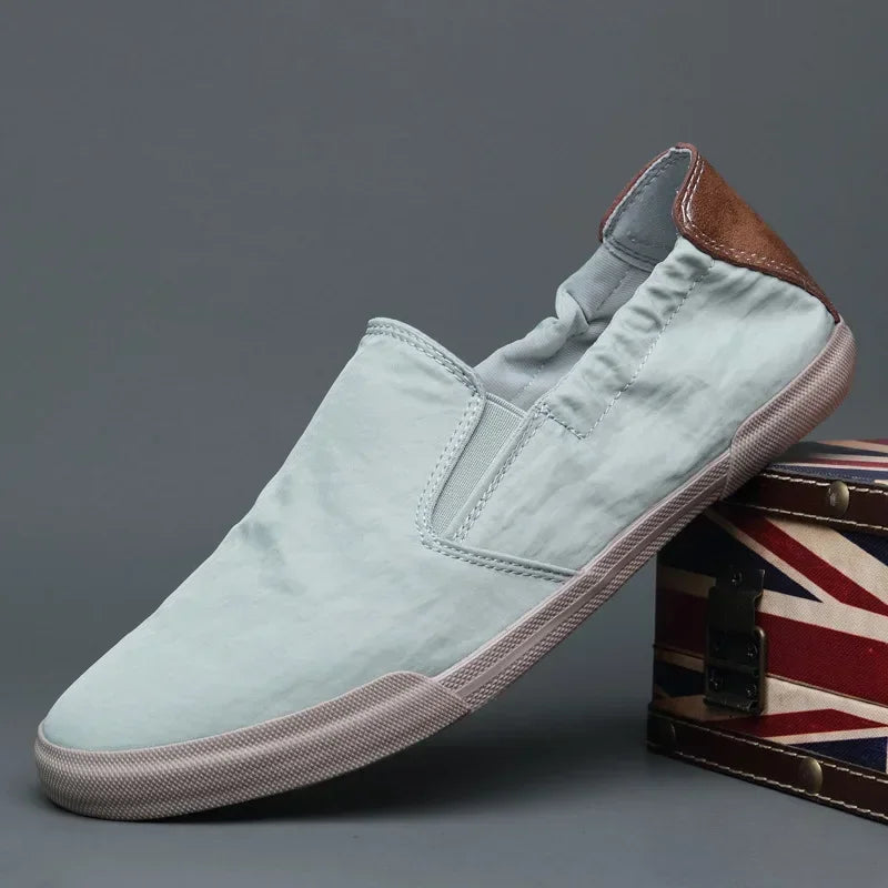 Levoire | Baskets En Toile Confortables Pour Homme Gris