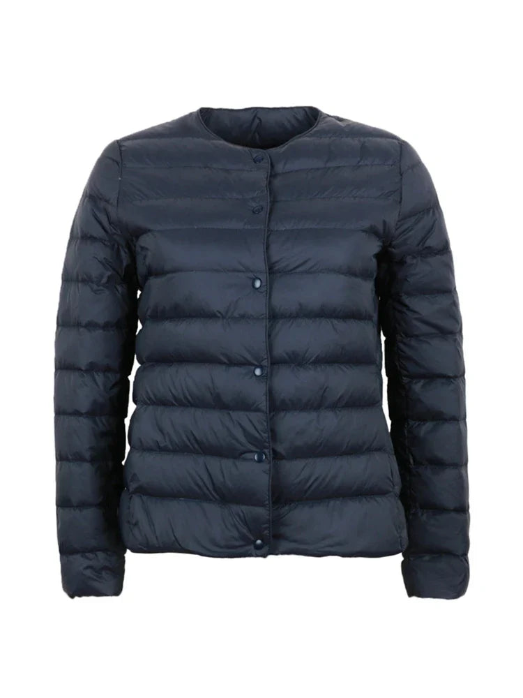 Levoire | Veste Matelassée Élégante Bleu foncé
