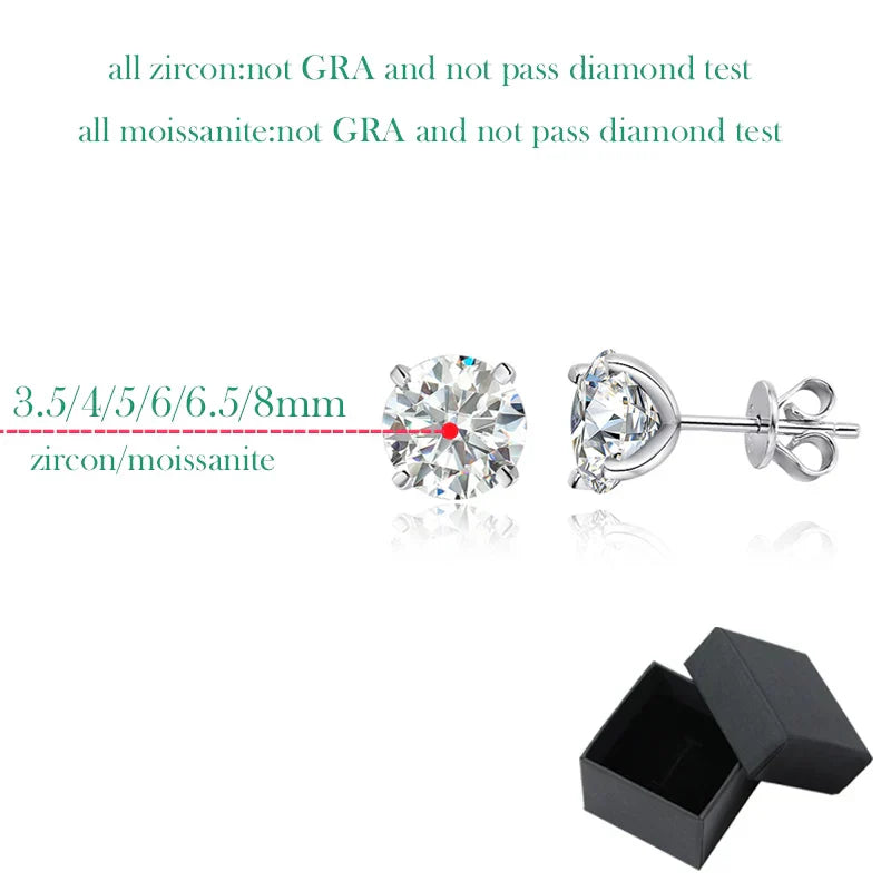 Levoire | Boucles Moissanite 0,2-2Ct