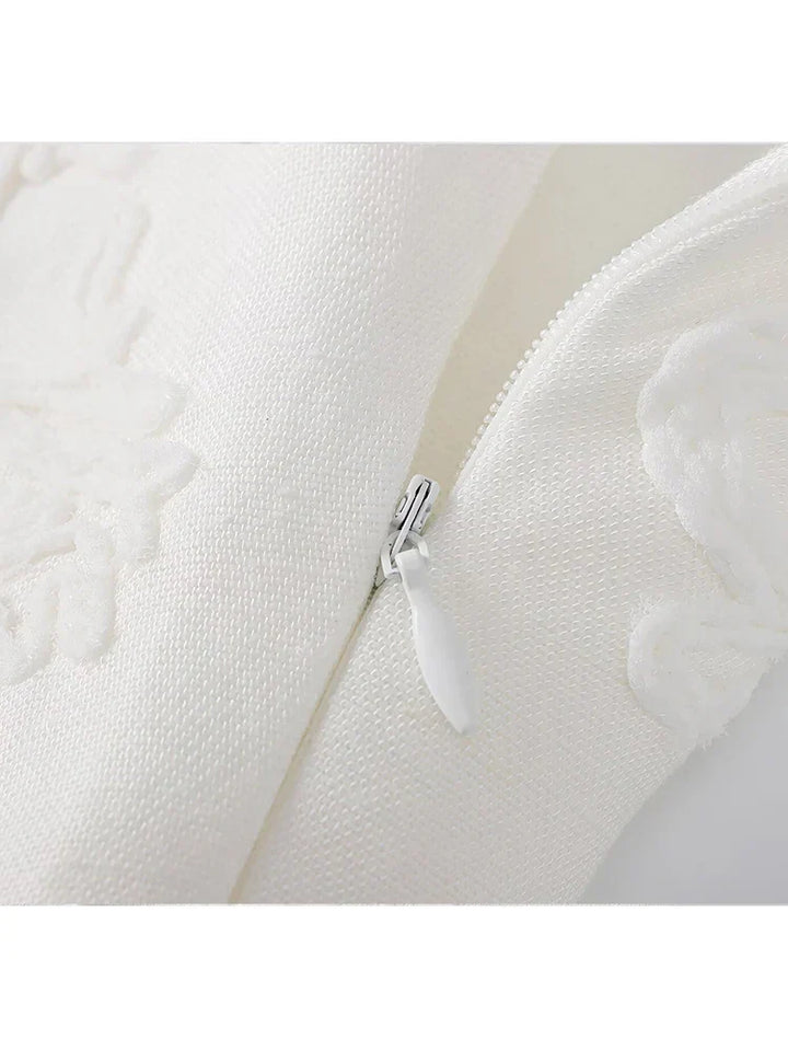 Levoire | Robe Midi Éclatante Brodée