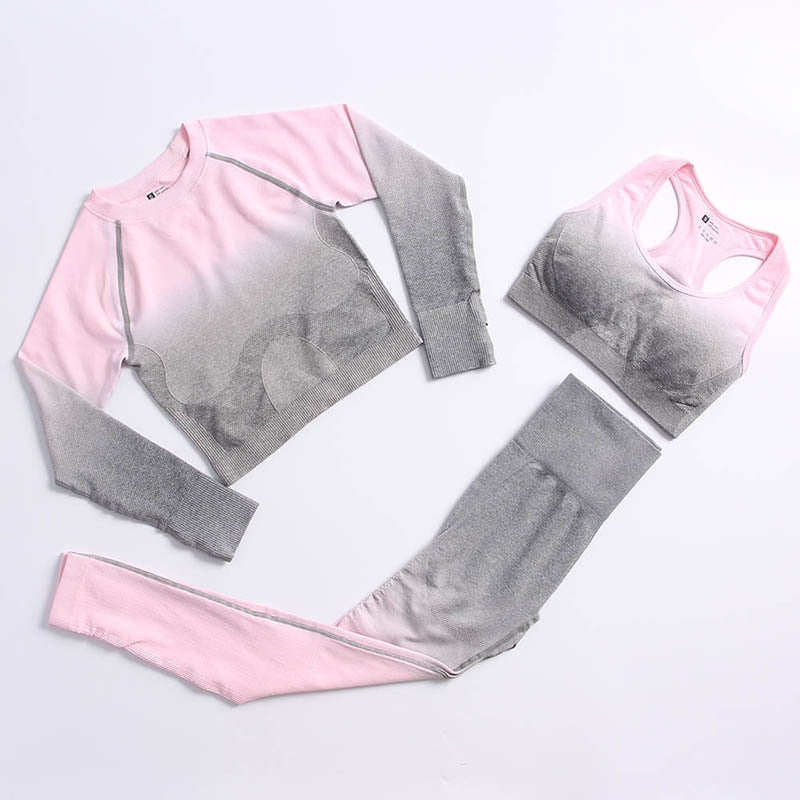 Levoire | Ensemble De Trois Pièces De Survêtement Pour Utilisation Active Rose clair
