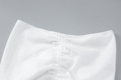 Levoire | Ensemble Spaghetti Creux Et Jupe Courte